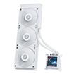 LIAN LI HydroShift LCD 360S  360mm AIO Liquid CPU Cooler, White