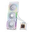 LIAN LI HydroShift LCD 360TL  360mm AIO Liquid CPU Cooler, White(Open Box)