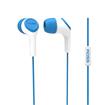 Stereo - Mini-phone - Wired - 16 Ohm - 18 Hz - 20 kHz - Earbud - Binaural - In-ear - 4 ft Cable - Blue