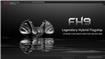 FIIO FH9 1 Dynamic 6 Balanced Armature Drivers In-ear Monitors. Black