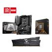 AMD R7 9700X CPU +  MSI MAG B650 TOMAHAWK WIFI Motherboard + T-Force 32GB D5 6000MHz CL30 RAM BundleSpecial