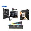 AMD R7 9800X3D CPU +  ASUS TUF GAMING X870-PLUS WIFI Motherboard + CORSAIR RGB 32GB D5 6000MHz Blac