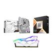 AMD R7 9800X3D CPU +  GIGABYTE X870 AORUS ELITE WIFI7 ICE + T-Force RGB 32GB D5 6000MHz CL30 White 