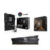 AMD R7 9700X CPU +  ASUS TUF GAMING B650-E WIFI Motherboard + T-Force 32GB D5 6000MHz CL30 RAM Bund