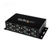 Startech 8 Port USB to DB9 RS232 Serial Adapter Hub – Industrial DIN Rail and Wall Mountable (ICUSB2328I)