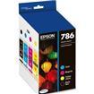 Epson 786 C/M/Y/K 4-Pack Ink Cartridges | T786120-BCS