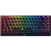 RAZER BlackWidow V4 Mini HyperSpeed Wireless Hot Swappable 65% Gaming Keyboard: HyperSpeed Wireless & Bluetooth 5.0 - Orange Switches Tactile & Quiet - Phantom Pudding Keycap - 200 Hr Battery (RZ03-05150200-R3U1)