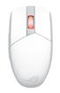 ASUS ROG Strix Impact III Wireless Gaming Mouse, White(90MP03D0-BMAA10)