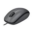 LOGITECH M100 Wired USB Mouse, 3-Buttons,1000 DPI Optical Tracking, Ambidextrous, Compatible with PC, Mac, Laptop - Black