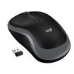 LOGITECH M185 Wireless Mouse, 2.4GHz with USB Mini Receiver, 12-Month Battery Life, 1000 DPI Optical Tracking, Ambidextrous, Compatible with PC, Mac, Laptop - Swift Grey