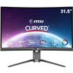 MSI MAG 31,5" WQHD 2560 x 1440 incurvé Rapid VA 170 Hz 1 ms (GTG) réglable en hauteur 2 x HDMI 2.0b 1 x DisplayPort 1.2a 1 x moniteur de jeu USB Type-C, MAG 325CQRF QD