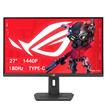 ASUS ROG STRIX 27" WQHD 2560x1440 Fast IPS 180Hz 1ms (GTG) Height Adjustable 1x HDMI 2.0 1x DisplayPort 1.4 1x USB-C Gaming Monitor, XG27ACS