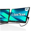 SideTrak Swivel 14" TFT 1920x1080 LCD 60Hz 30ms Rotate 360 Deg Attach to Laptop Kickstand HDMI USB-C Portable Monitor, LTTL141