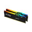Kingston FURY Beast RGB 64GB (2x32GB) DDR5 5600MHz CL40 Black 1.25V - Desktop Memory - INTEL XMP (KF556C40BBAK2-64)(Open Box)