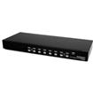 StarTech.com 8 Port 1U Rackmount DVI USB KVM Switch - 8 Port - 1U