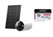 TP-Link, Tapo C410 KIT, Solar-Powered Security Camera Kit 2K QHD 3MP w/Colour Night Vision + KINGSTON Endurance 128GB