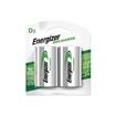 ENERGIZER D 2500mAh NiMH Rechargeable Battery 2 Pack (NH50BP2)