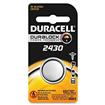 DURACELL 2430 3V Lithium Coin Cell Battery 1 Pack