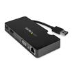 Startech USB 3.0 Multiport Adapter + USB-C to USB-A Cable - HDMI & VGA - 1xA (BNDDKT30CAHV)