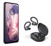 Motorola G Power 5G Smartphone + FREE JLAB Sweatproof Wireless Sport Earbuds Graphite + Extra Savings