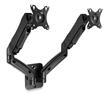 Mount-It! MI-766 Dual Arm Monitor Wall Mount, supports monitors with 75 x 75 and 100 x 100 VESA patterns and screens up to 27"