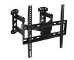 Mount-It! MI-4481 Full Motion Corner TV Wall Mount, fits TVs with VESA pattern from 100x100mm to 400x400mm, screens up to 48", and holds up to 66lbs