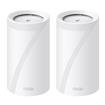 TP-Link (Deco BE75) Deco BE17000 Tri-Band Wi-Fi 7 Mesh System (2 Pack), 8-Stream, 17 Gbps, 200+ Device Connect, 10 Gbps Wired, AI Roaming, Google/Alexa, HomeShield