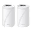 TP-Link (Deco BE65) BE11000 Tri-Band Whole Home Mesh Wi-Fi 7 System (2-Pack), 11 Gbps, 5200 Sq.Ft, 4× 2.5 G Ethernet, 6G Band, AI-Driven Band, HomeShield