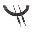 AUDIO TECHNICA AT8390-1 1/4" Male to 1/4" Male Instrument Cable - 1'