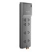 Belkin SurgeMaster Surge Protector - 8-Outlets 3550 Joules Gray 6 Feet Cord with Phone-line Protection (BE108230-06)