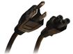 Tripp Lite 10ft Laptop / Notebook Power Cord Cable 5-15P to C5 10A 18AWG 10' - For Computer - 18 Gauge - 125 V AC / 2.50 A - Black - 10 ft Cord Length