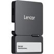 Lexar Professional Go Portable SSD with Hub, SL400(Model), 1TB, Black,(LSL400S002T-RNBNU)