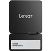 Lexar Professional Go Portable SSD with Hub, SL400(Model), 2TB, Black (LSL400S002T-RNBNU)