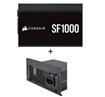 CORSAIR SF Series SF1000 Power Supply + FREE SFX to ATX Adapter Bracket 2.0