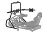 GT Cockpit Triple Monitor Expansion Kit (Black)