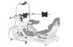 GT Cockpit Triple Monitor Expansion Kit (White)