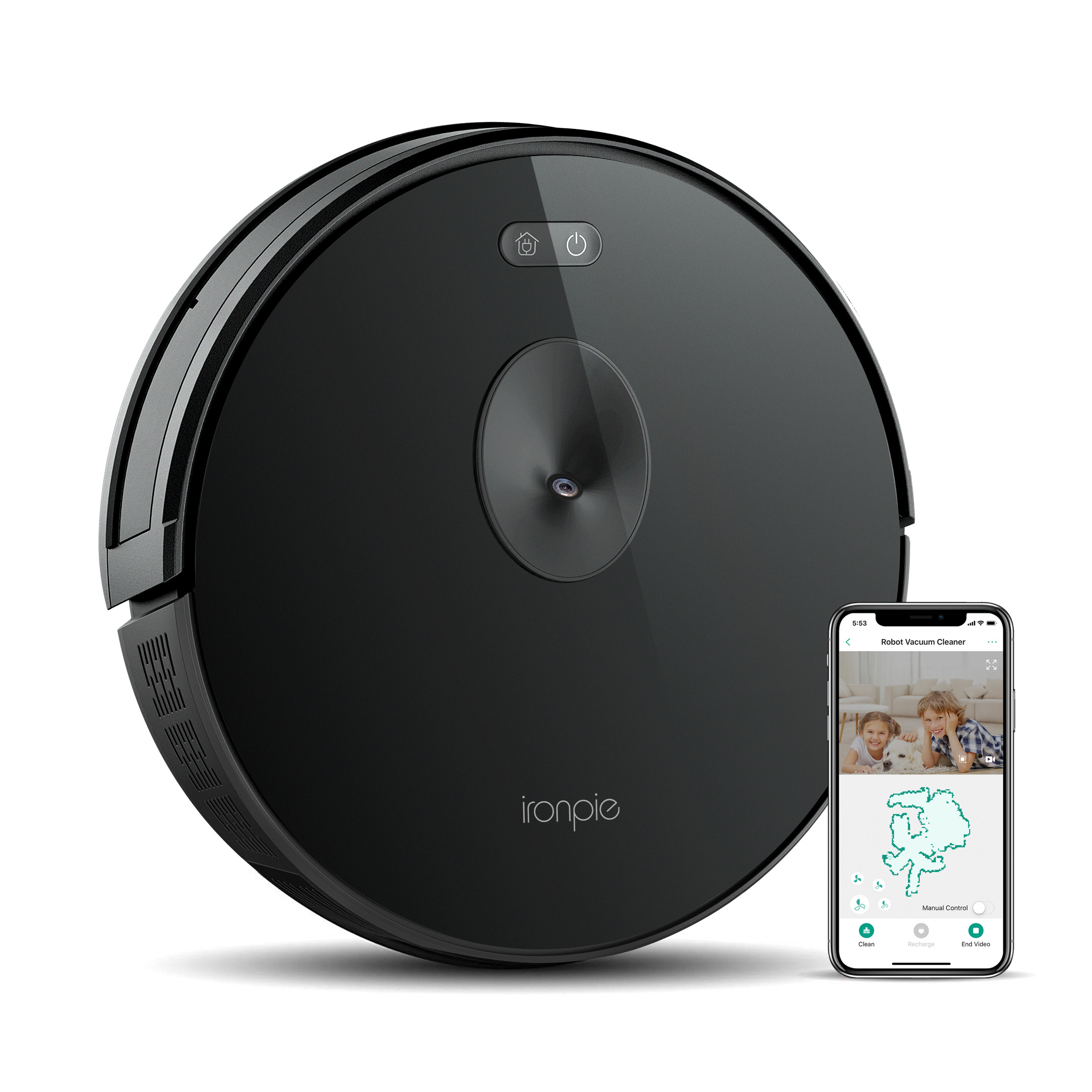 Trifo (M6) - Aspirateur robot noir(Open Box)