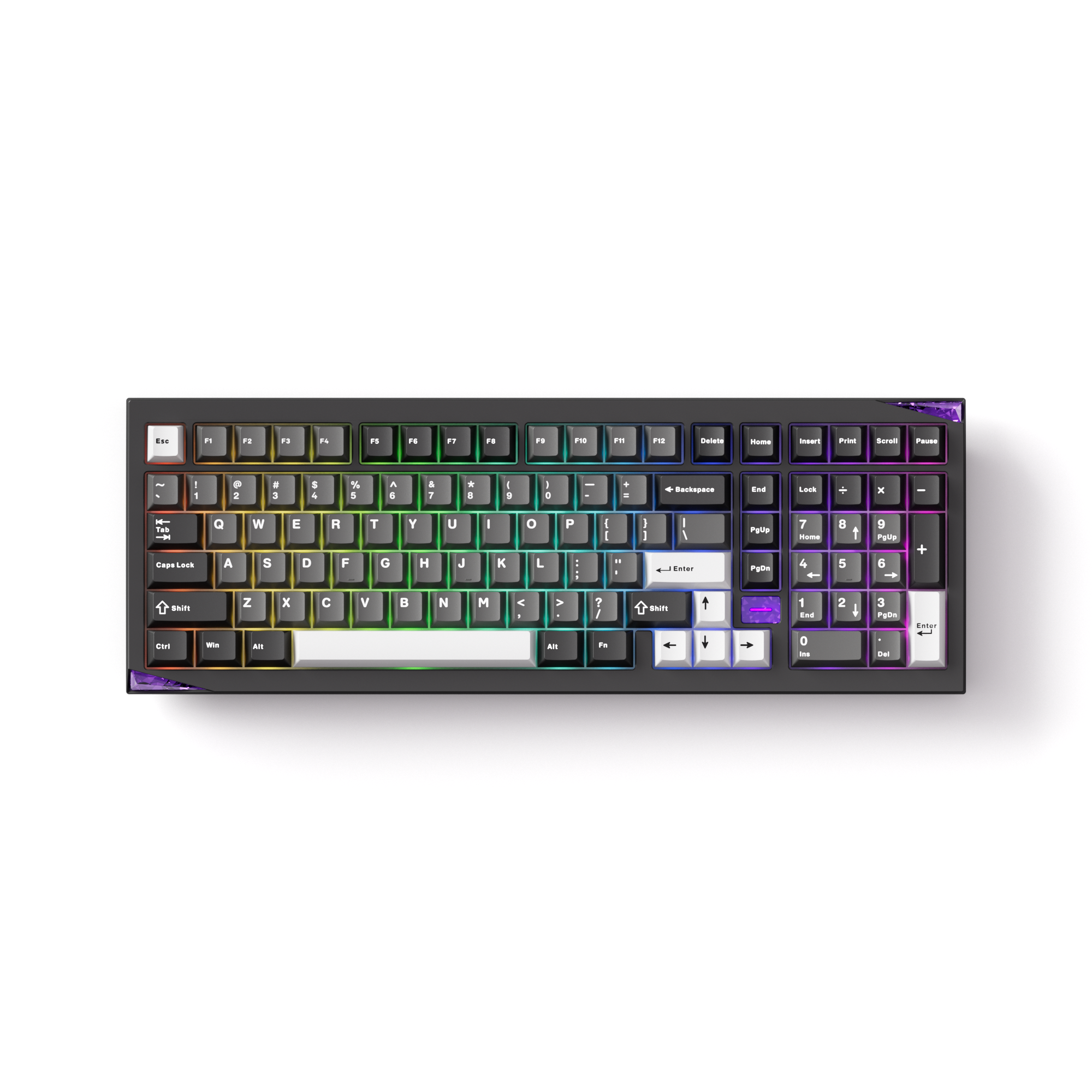 Akko Mineral02 Clavier mécanique 100% tri-mode personnalisable