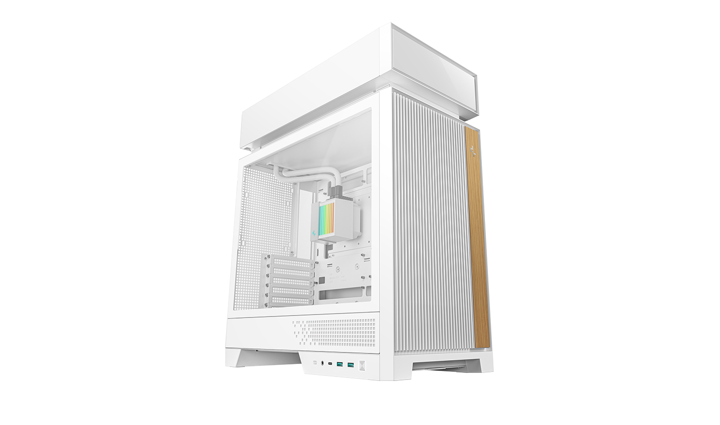 DeepCool CL6600 WH Boîtier PC tour ATX Hypersplit
