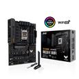 ASUS TUF GAMING B650-E WIFI AMD B650 AM5 ATX motherboard, DDR5, 8+2 teamed power stages, PCIe 5.0, PCIe 5.0 M.2 slot, Realtek 2.5 Gb Ethernet, Wi-Fi 6E, HDMI, DisplayPort, front USB 20Gbps Type-C®, USB 10Gbps Type-C®, Fan Xper4 with AI Cooling II, Two-Way AI Noise Cancelation, DTS Audio Processing and Aura Sync RGB lighting