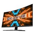 GIGABYTE M32QC 32" (31.5" Viewable) QHD 2560 x 1440 (2K) 165Hz / OC 170Hz HDMI, DisplayPort, USB, Audio FreeSync Premium (AMD Adaptive Sync) Curved Gaming Monitor