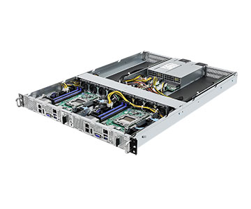 Serveur ASRock 1U Barebones en rack (1U2N2G-AM5/2T)