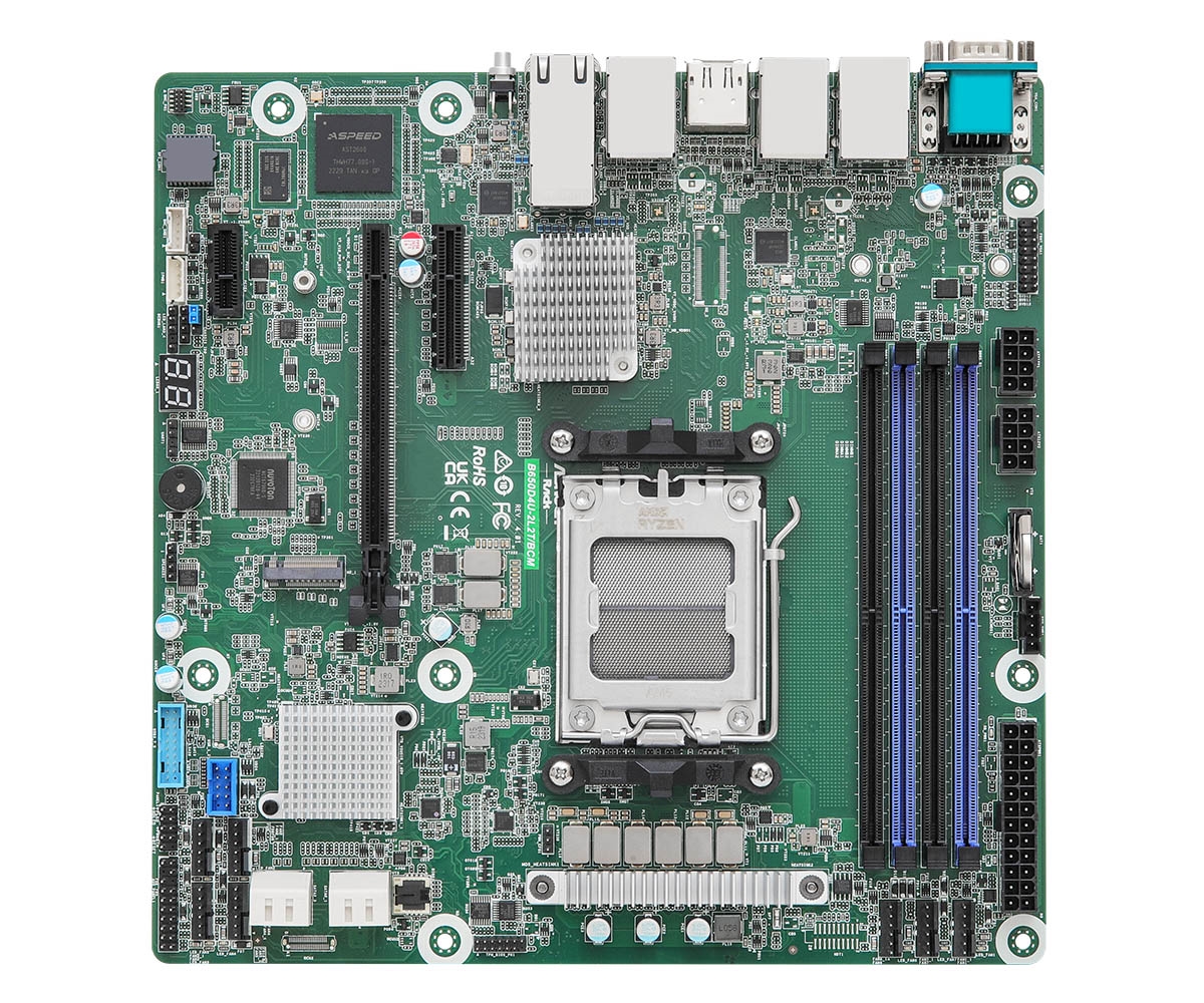 ASRock SV MB B650D4U-2L2T BCM B650E AM5 Max128GB DDR5 Micro ATX Retail