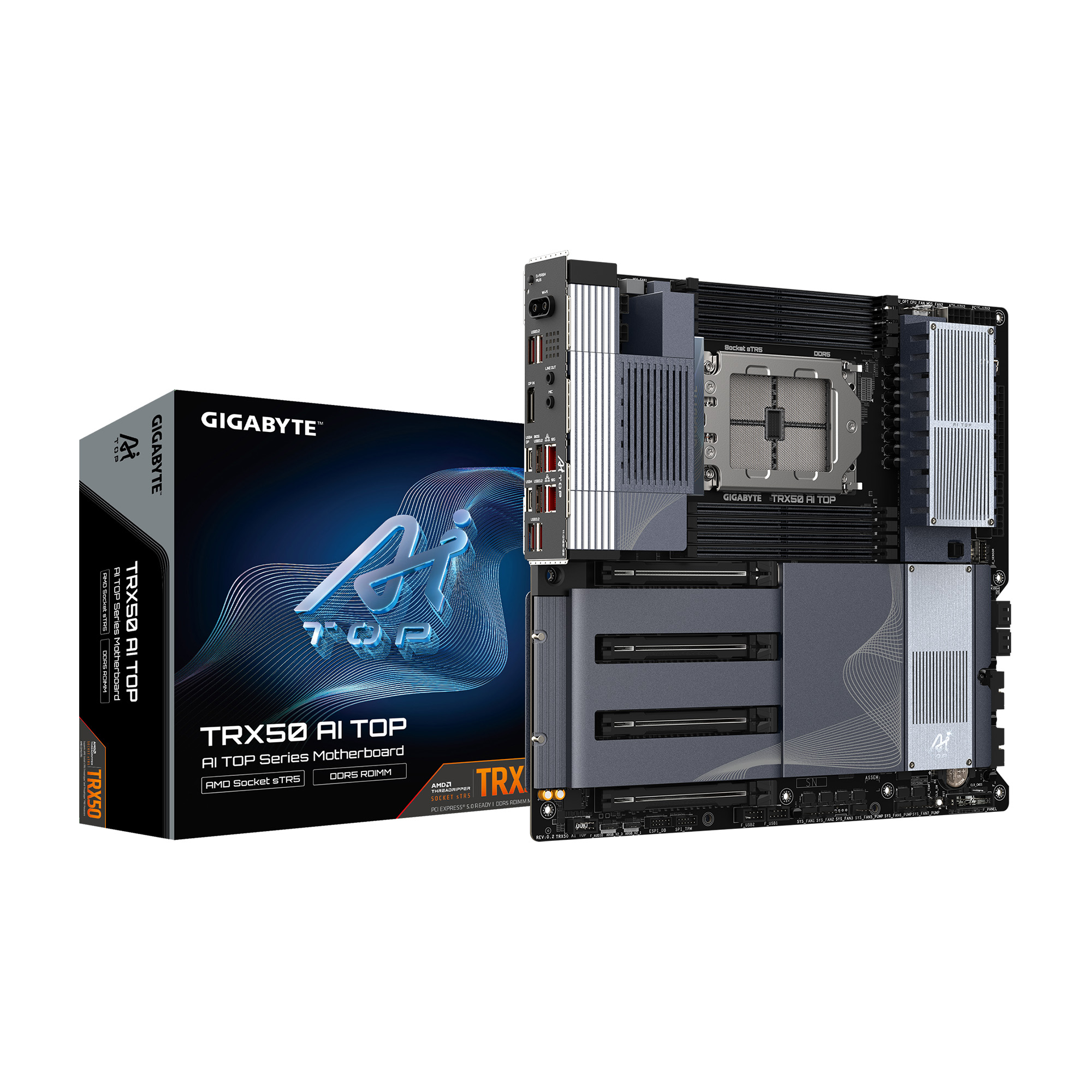 Carte mère GIGABYTE TRX50 AI TOP sTR5 AMD TRX50 EATX
