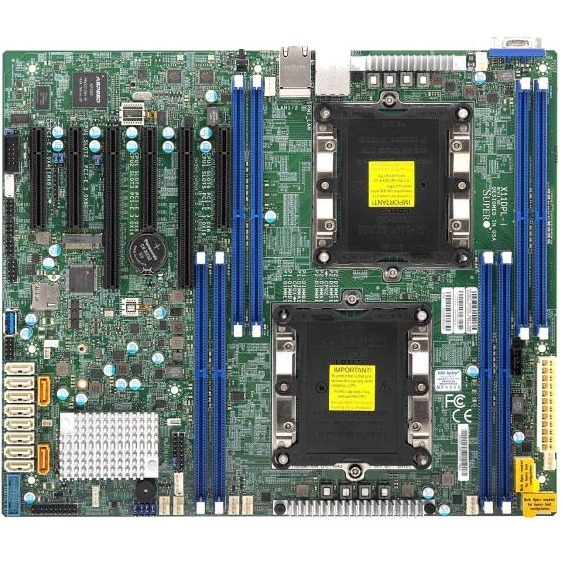 SUPERMICRO Server Motherboard MBD-X11DPL-I-B, 2nd Gen Intel® Xeon® Scalable Processors and Intel® Xeon® Scalable Processors, Du