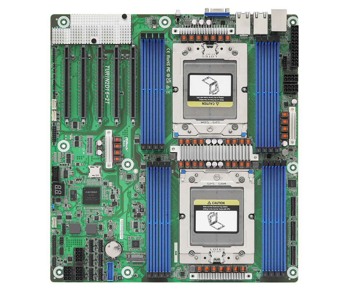 ASROCK TURIN2D16-2T Dual Socket SP5 (LGA 6096)
