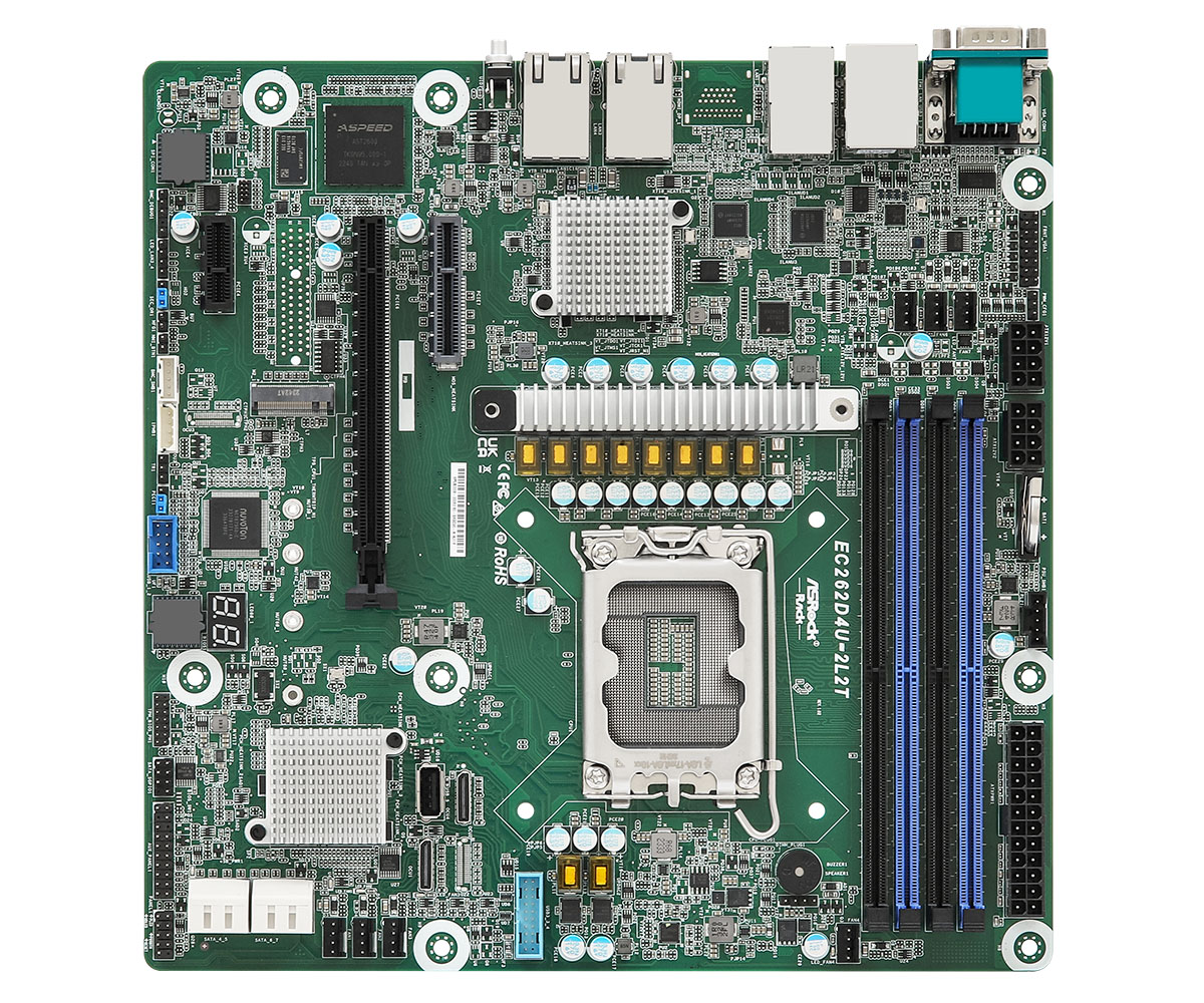 ASROCK EC262D4U-2L2T - Intel Xeon 6300/E-2400 Carte mère serveur