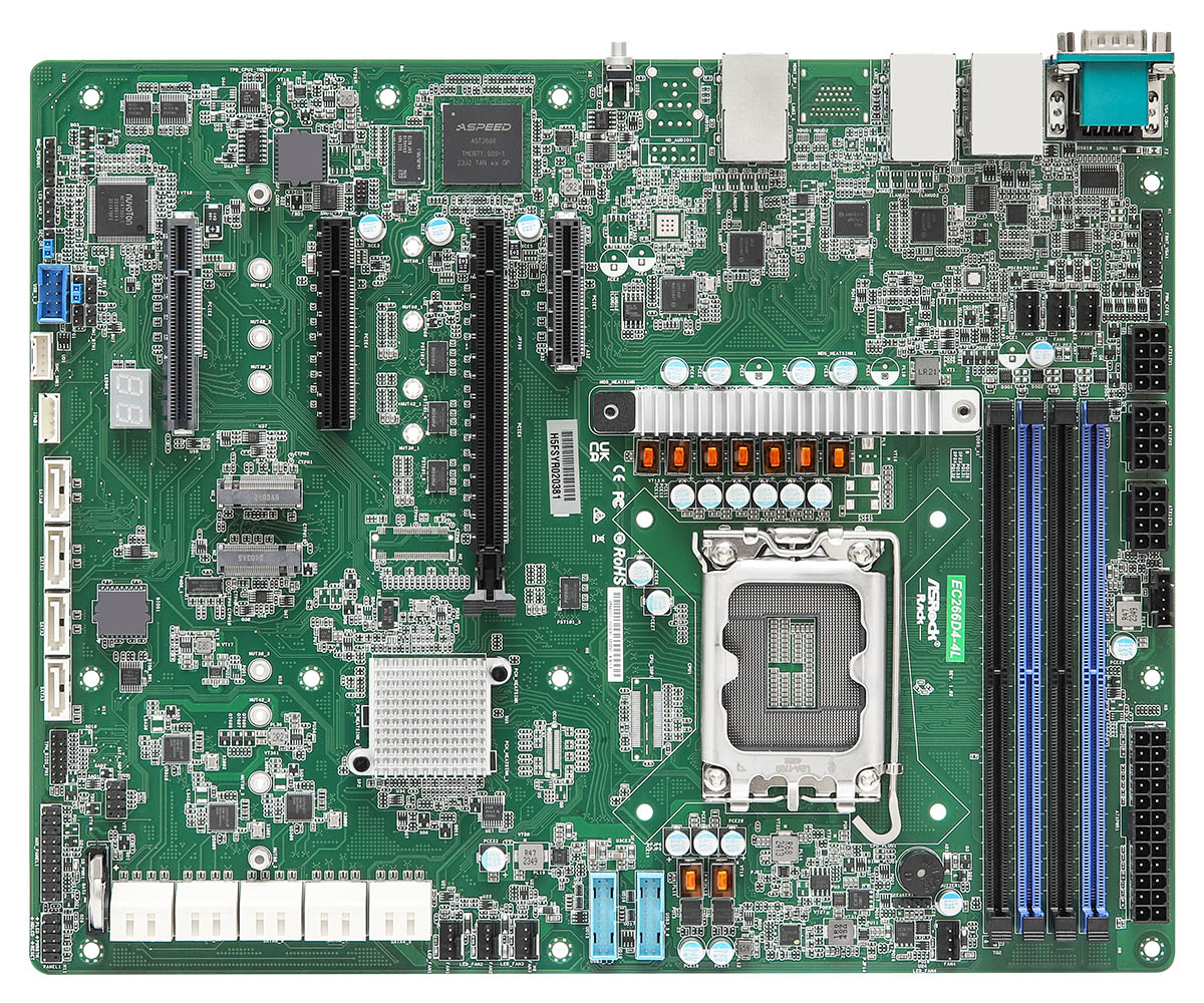 ASROCK - EC266D4-4L - Carte mère serveur - Intel - Xeon 6300/E-2400