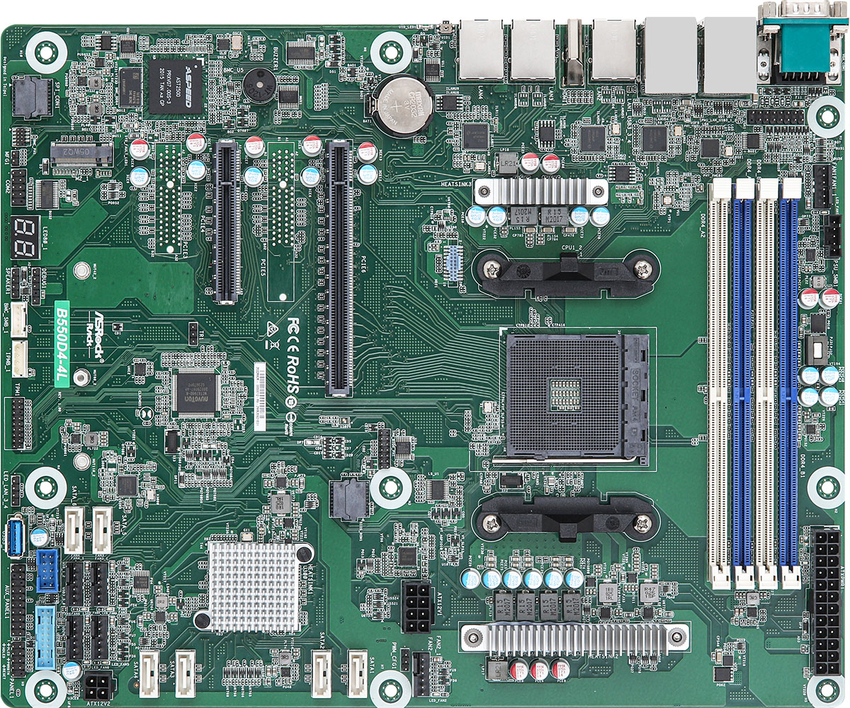 ASROCK B550D4-4L Socket AM4 simple (PGA1331)