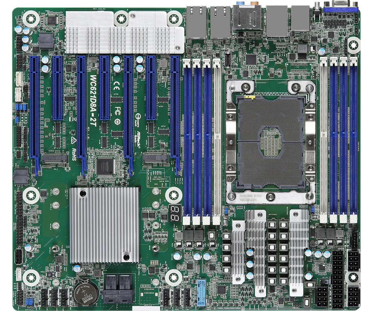 ASROCK WC621D8A-2T Socket unique P (LGA 3647)